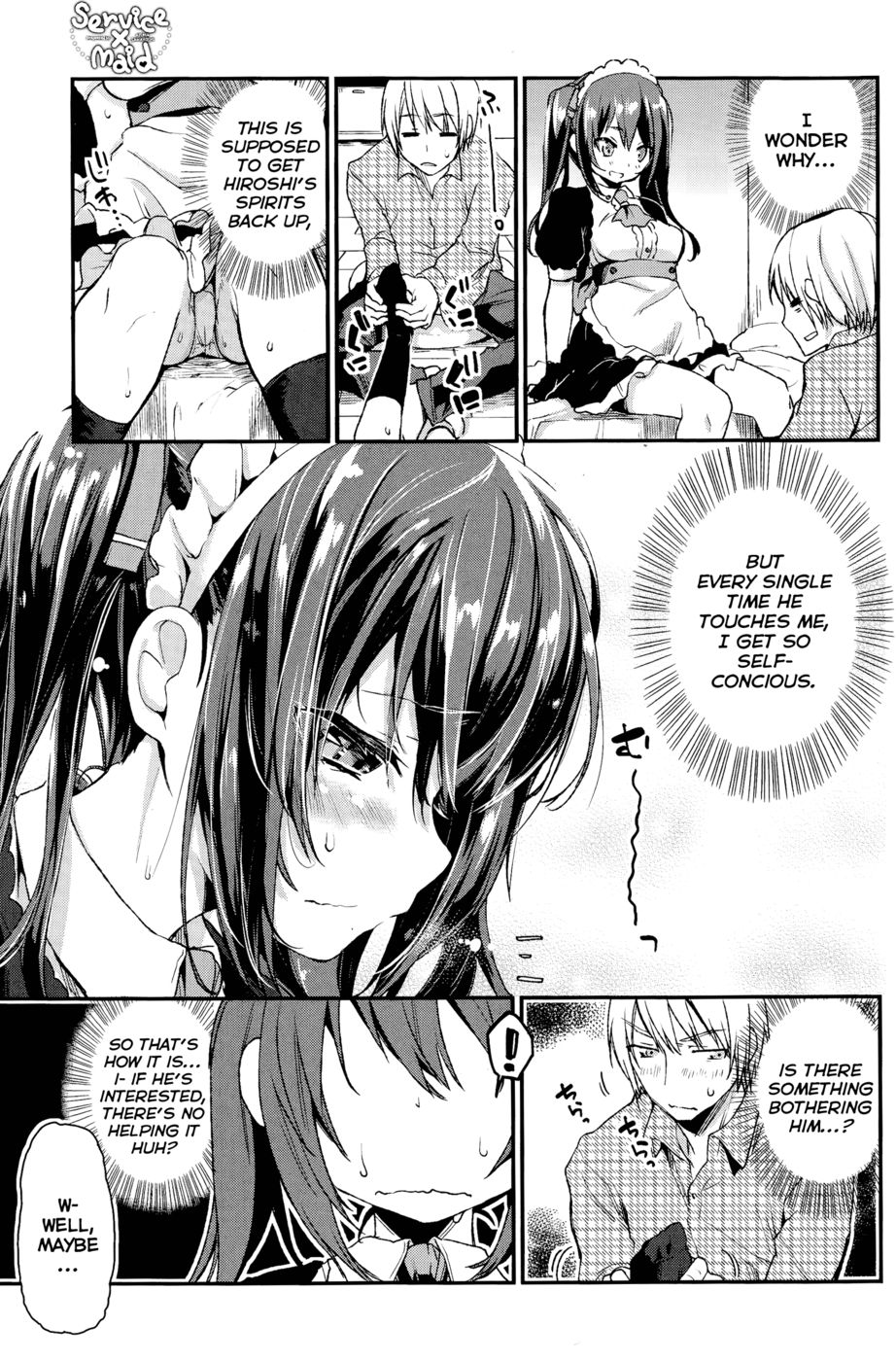 Hentai Manga Comic-Service x Maid-Read-5